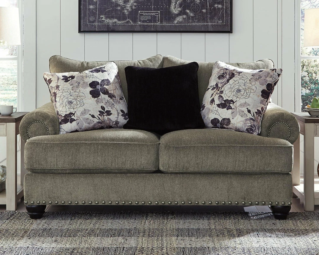 Wholesale 🥰 Ashley Furniture Sembler - Cobblestone - Loveseat ✔️ 6 Ashley Furniture Sembler - Cobblestone - Loveseat