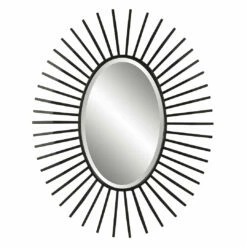 Uttermost Starstruck Black Oval Mirror Accessories