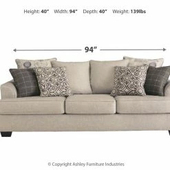 Ashley Furniture Velletri - Pewter - Sofa