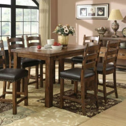 Emerald Home Tables Chambers Creek Tall Dining Table
