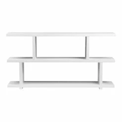 Moe's Home Collection Miri Shelf Small White Bookcases