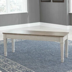 Ashley Furniture Skempton - White - Storage Bench Benches