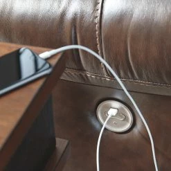 Signature Design By Ashley® Rackingburg - Power Reclining Sofa & Loveseat Set