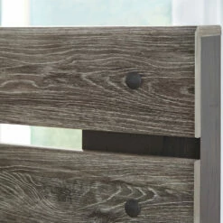 Signature Design By Ashley® Cazenfeld - Black/Gray - Panel Headboard Beds