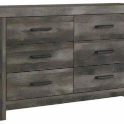Signature Design By Ashley® Wynnlow - Gray - Dresser, Mirror