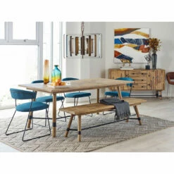 Outlet 🔥 Moe's Home Collection Adria Dining Chair Blue-m2 👏 15 Moe's Home Collection Adria Dining Chair Blue-m2