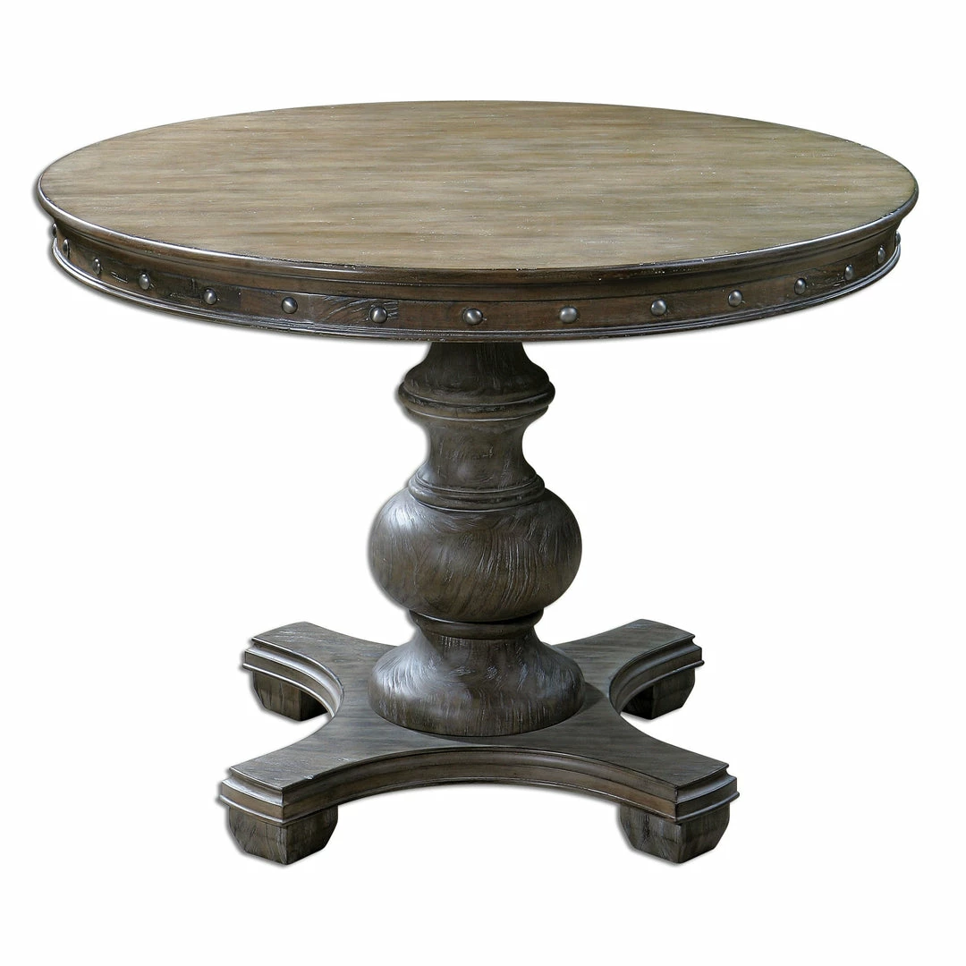 Best Pirce โ๏ธ Uttermost Sylvana Wood Round Table ๐ 3 Uttermost Sylvana Wood Round Table