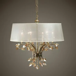 Accessories Uttermost Alenya 6 Lt Shade Chandelier