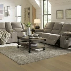 Signature Design By Ashley® Reclining Furniture Draycoll - Reclining Sofa, Double Reclining Loveseat With Console