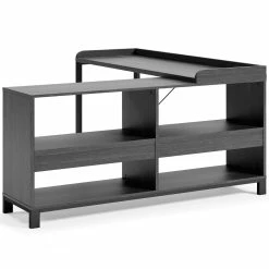 Ashley Furniture Yarlow - Black - L-desk Desks