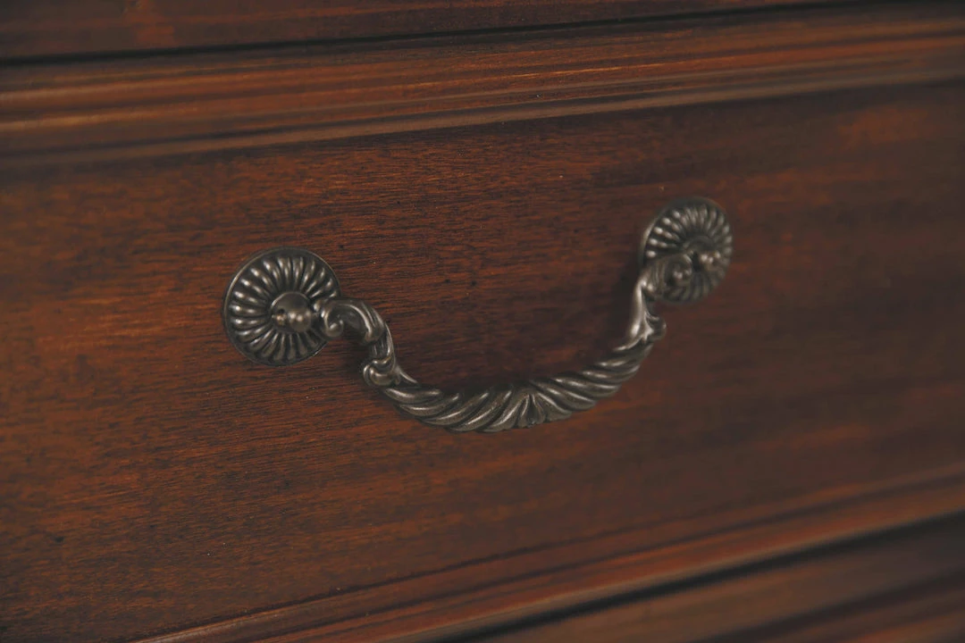 Cheap 🧨 Ashley Furniture Chests Leahlyn - Warm Brown - Five Drawer Chest 😉 7 Ashley Furniture Chests Leahlyn - Warm Brown - Five Drawer Chest