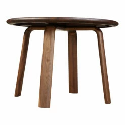 Moe's Home Collection Malibu Round Dining Table Walnut Tables