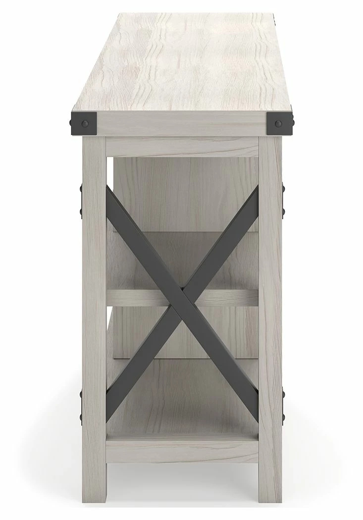 Wholesale ⭐ Signature Design By Ashley® Bayflynn - White/black - Large Tv Stand TV Stands 👍 9 Signature Design By Ashley® Bayflynn - White/black - Large Tv Stand TV Stands