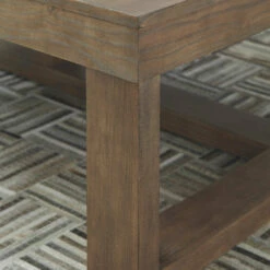 Ashley Furniture Tables Cariton - Gray - Rectangular Cocktail Table