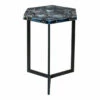 Moe's Home Collection Tables Hexagon Agate Accent Table