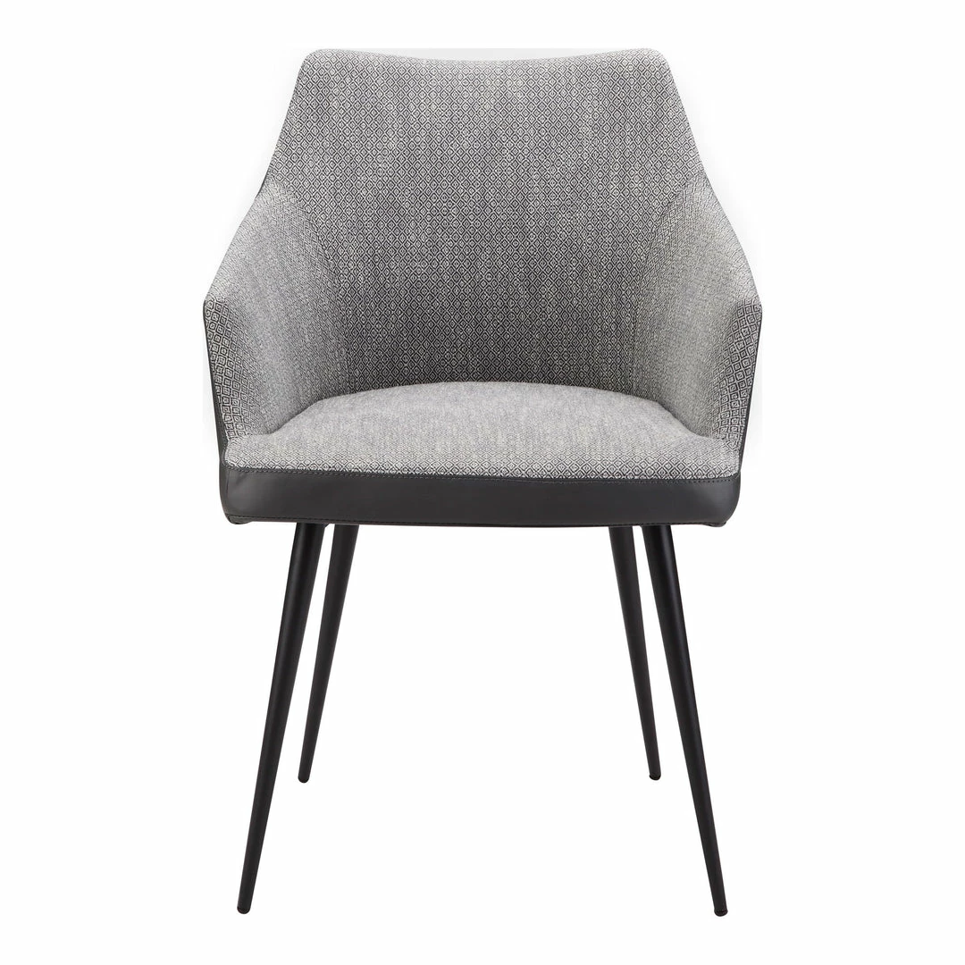 Flash Sale 😍 Moe's Home Collection Beckett Dining Chair Grey ❤️ 3 Moe's Home Collection Beckett Dining Chair Grey