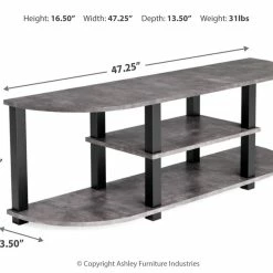 Ashley Furniture Jastyne - Two-tone - Tv Stand