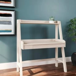 Ashley Furniture Blariden - Natural - Desk W/hutch Desks