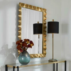 Cheapest ๐ Uttermost Haya Scalloped Gold Mirror Accessories ๐ 10 Uttermost Haya Scalloped Gold Mirror Accessories