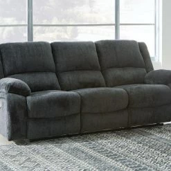 Ashley Furniture Draycoll - Slate - Reclining Power Sofa