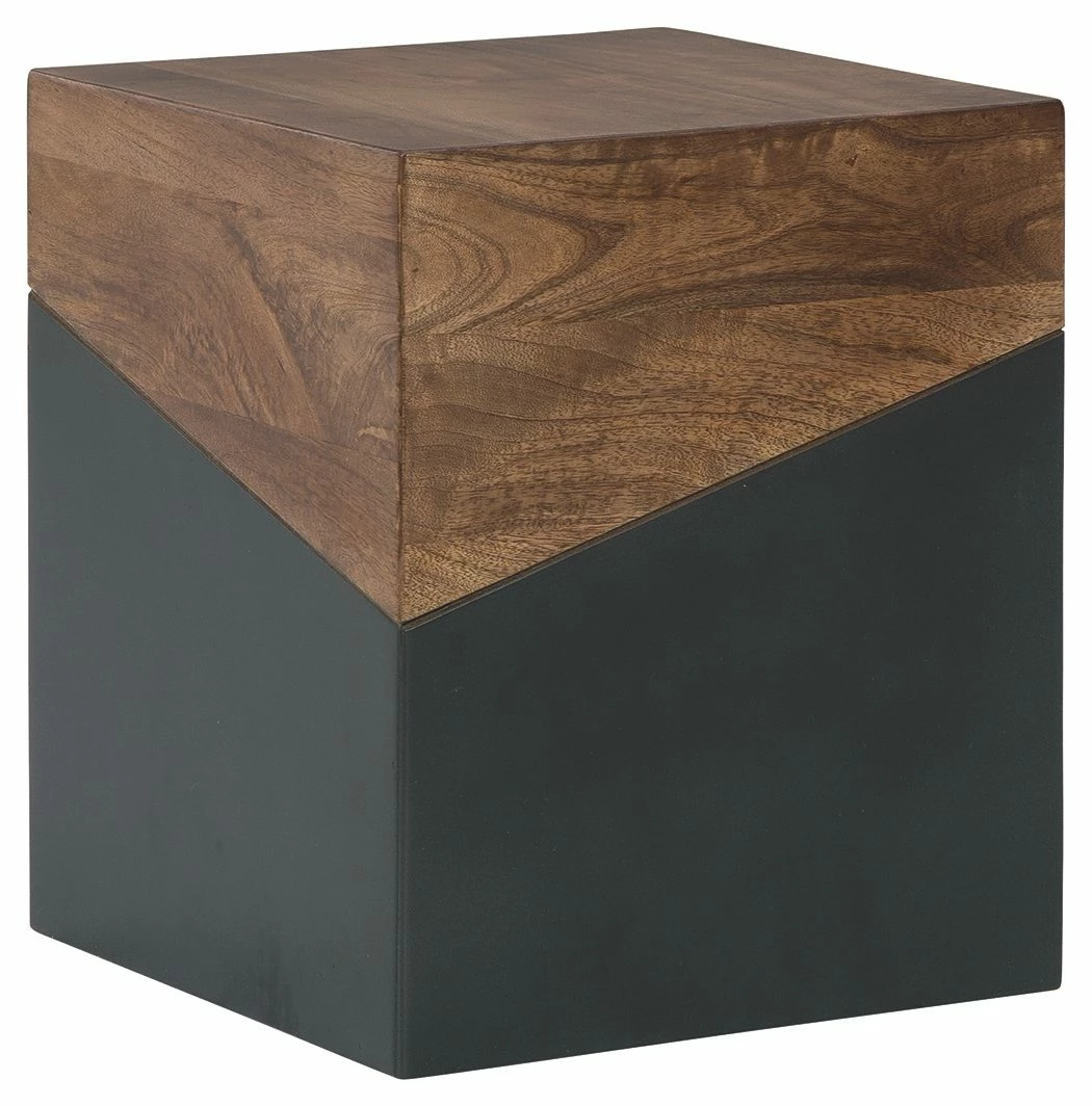 Budget 🎉 Ashley Furniture Trailbend - Brown/gunmetal - Accent Table Tables 🧨 10 Ashley Furniture Trailbend - Brown/gunmetal - Accent Table Tables