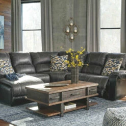 Ashley Furniture Stanah - Brown / Beige - Chair Side End Table Tables