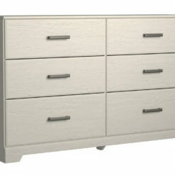 Ashley Furniture Dressers Stelsie - White - Six Drawer Dresser