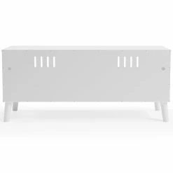 Ashley Furniture TV Stands Piperton - White / Brown - Medium Tv Stand