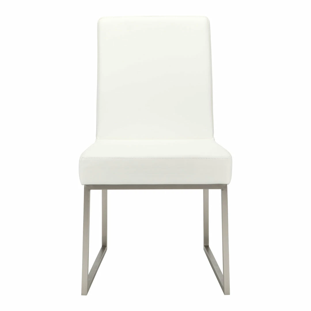 Outlet ๐ Moe's Home Collection Tyson Dining Chair White-m2 โ 3 Moe's Home Collection Tyson Dining Chair White-m2