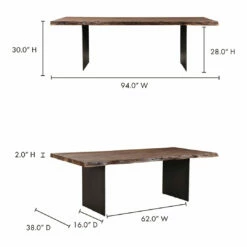 Moe's Home Collection Howell Dining Table Tables