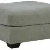 Ashley® Keener - Pearl Silver - Oversized Accent Ottoman
