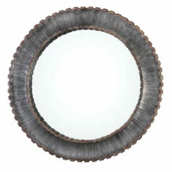 Uttermost Tanaina Silver Round Mirror Accessories
