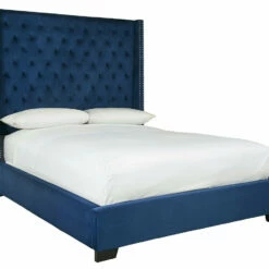 New 😉 Signature Design By Ashley® Coralayne - California Upholstered Bed ⌛ 12 Signature Design By Ashley® Coralayne - California Upholstered Bed