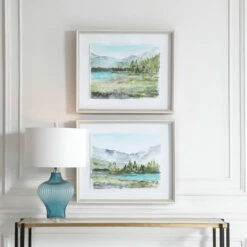 Top 10 😉 Accessories Uttermost Plein Air Reservoir Watercolor Prints, S/2 👏 10 Accessories Uttermost Plein Air Reservoir Watercolor Prints, S/2