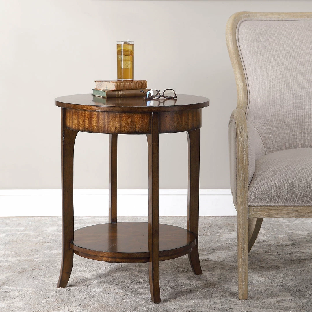 Discount 👍 Uttermost Carmel Round Lamp Table Tables 🧨 4 Uttermost Carmel Round Lamp Table Tables