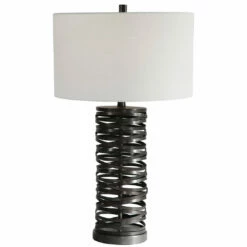 Accessories Uttermost Alita Rust Black Table Lamp