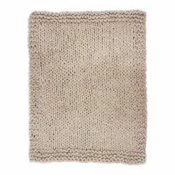 Moe's Home Collection Abuela Wool Throw Sand