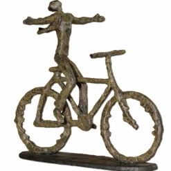 Table Decor Uttermost Freedom Rider Metal Figurine