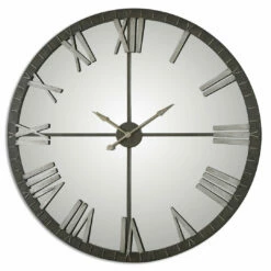 Uttermost Amelie Large Bronze Wall Clock Accessories