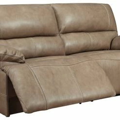 Ashley Furniture Ricmen - 2 Seat PWR REC Sofa ADJ HDREST Reclining Furniture