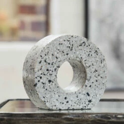 Ashley Furniture Setehen - Gray - Sculpture (2/cs) - Circular Table Decor