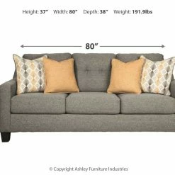 Ashley Furniture Daylon - Graphite - Queen Sofa Sleeper