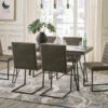 Signature Design By Ashley® Strumford - Black - 7 Pc. - Dining Room Table, 6 Side Chairs Dining Room Sets