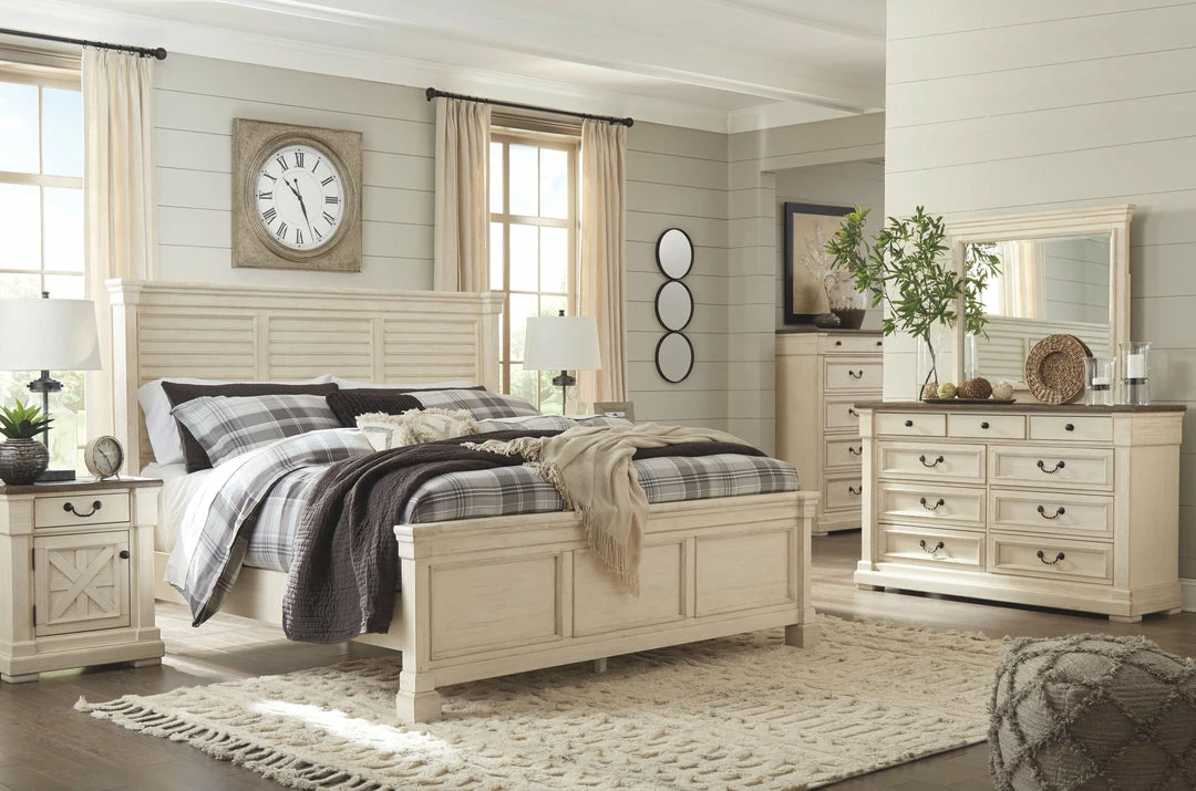 Best Pirce ⌛ Ashley Furniture Bolanburg - 👗 Dresser, Mirror 😍 7 Ashley Furniture Bolanburg - Dresser, Mirror