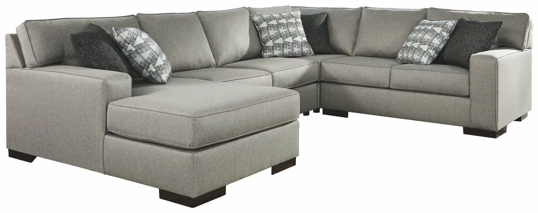 Hot Sale 😍 Benchcraft® Sectionals Marsing Nuvella - Sleeper Sectional With Chaise 🛒 8 Benchcraft® Sectionals Marsing Nuvella - Sleeper Sectional With Chaise