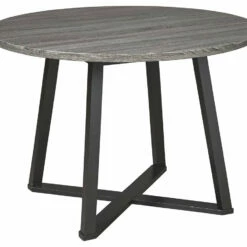 Ashley Furniture Tables Centiar - Dark Gray - Round Dining Room Table