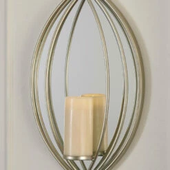 Ashley Furniture Donnica - Silver Finish - Wall Sconce Accessories