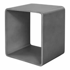 Moe's Home Collection Cali Accent Cube Grey Tables
