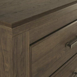 Signature Design By Ashley® Bedroom Sets Juararo - Dark Ultimate Best In Class Dresser, Mirror, Poster Bed