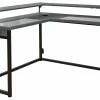 Signature Design By Ashley® Desks Lynxtyn - Black / Gray - L-desk